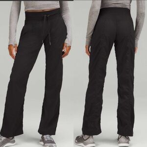 Lululemon Black Dance Studio Mid-Rise Full Length Pants W5ENOR (2025) Size 6